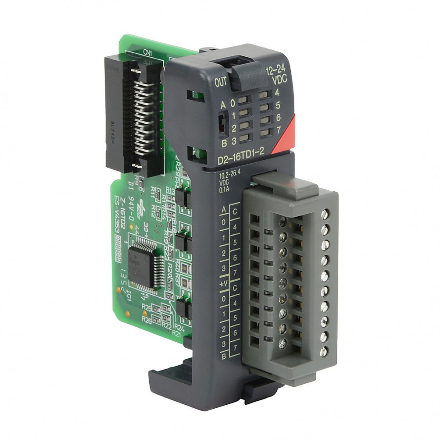 D2-16TD1-2 > DIRECTLOGIC > DIRECTLOGIC DL205 DISCRETE OUTPUT MODULE ...