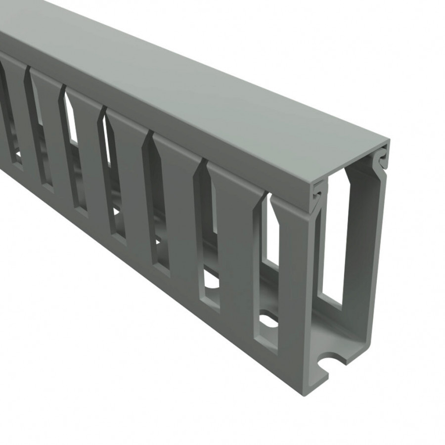 Iboco Box T1-1022G-1 > IBOCO > IBOCO T1 SERIES OPEN SLOT WIRE DUCT, 1IN | SDI STORE