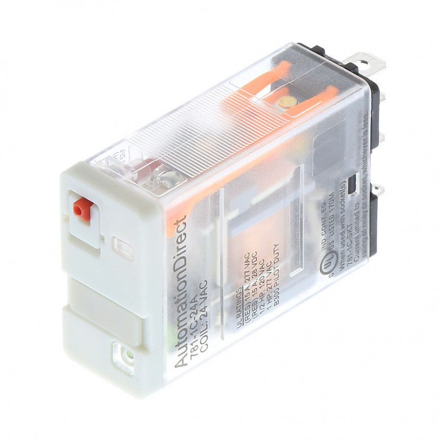 781-1C-24A > AUTOMATIONDIRECT > AUTOMATIONDIRECT ICE CUBE CONTROL RELAY ...
