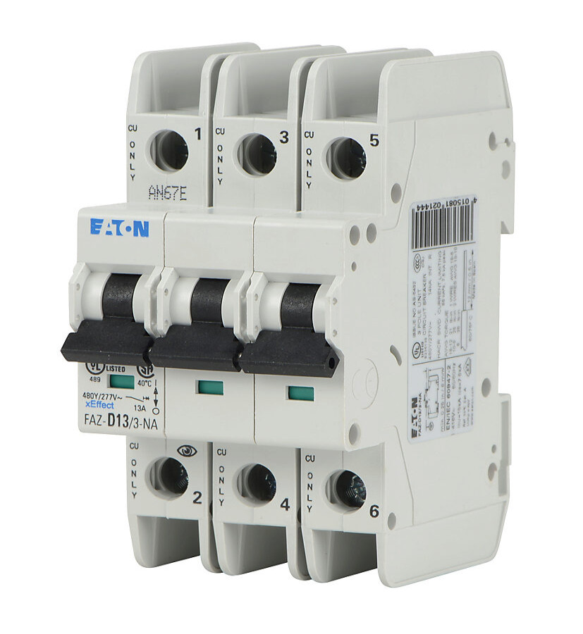 FAZ-D13-3-NA > EATON > EATON MINIATURE CIRCUIT BREAKER, CURRENT | SDI STORE