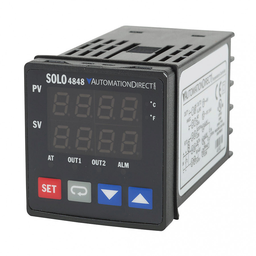 Single Loop Temperature Controller SL4848-VR-D > SOLO > SOLO SINGLE-LOOP TEMPERATURE CONTROLLER, | SDI STORE